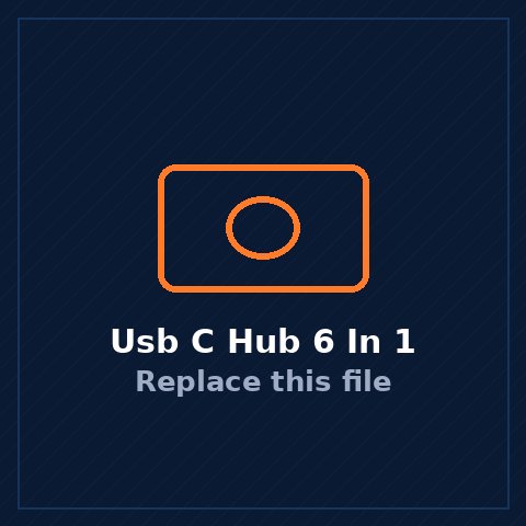 USB-C Hub 6-in-1