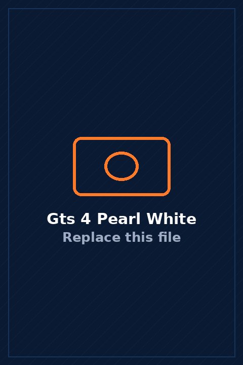 GTS 4 in Pearl White