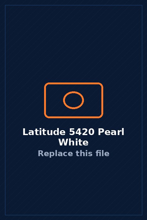 Latitude 5420 in Pearl White