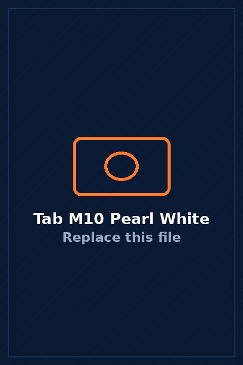 Tab M10 in Pearl White