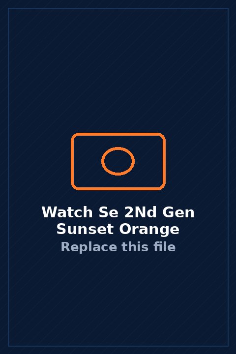 Watch SE (2nd Gen) in Sunset Orange